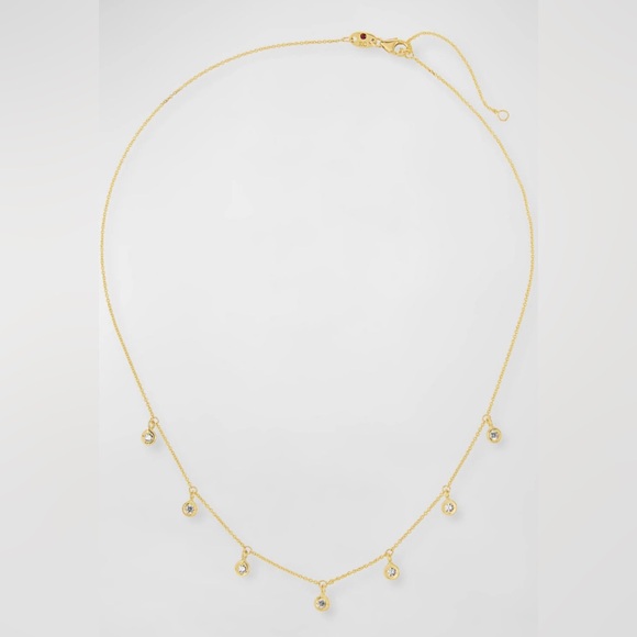 Roberto Coin
18k 7-Station Diamond Dangle Necklace - Picture 6 of 14